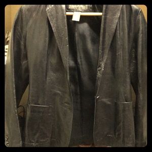 Vintage Women’s Banana Republic leather blazer